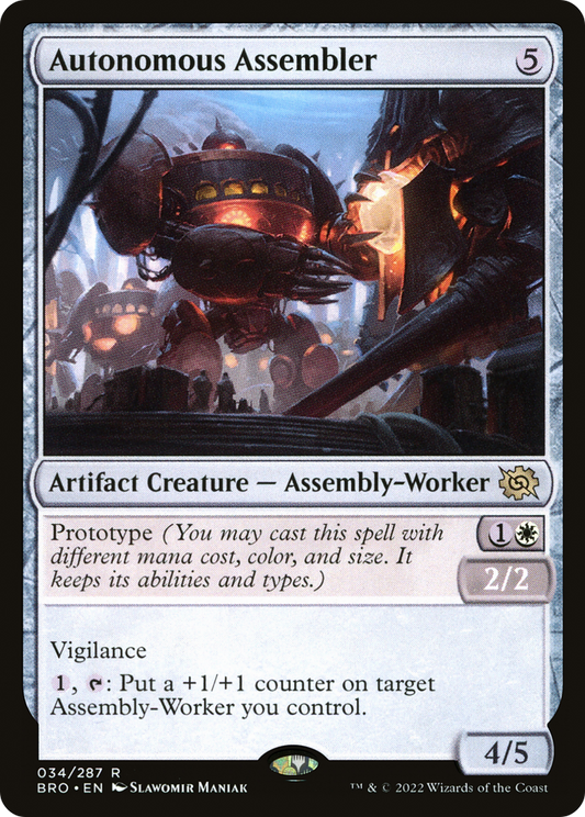 Autonomous Assembler [The Brothers' War] Foil