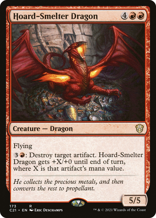 Hoard-Smelter Dragon [Commander 2021]