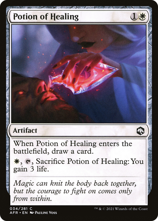 Potion of Healing [Dungeons & Dragons: Adventures in the Forgotten Realms] Foil