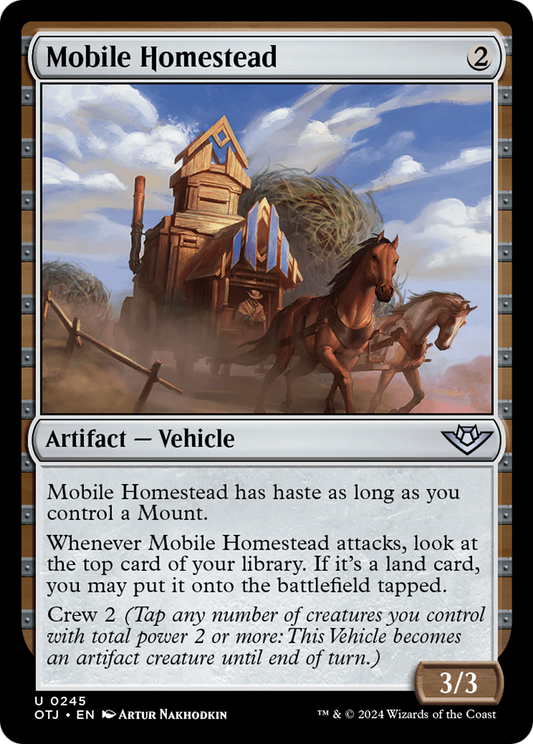 Mobile Homestead [Outlaws of Thunder Junction] Foil