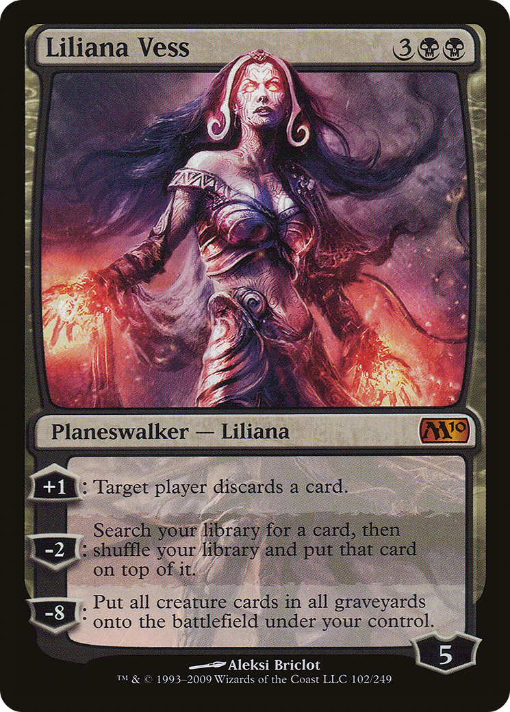 Liliana Vess [Magic 2010] Foil