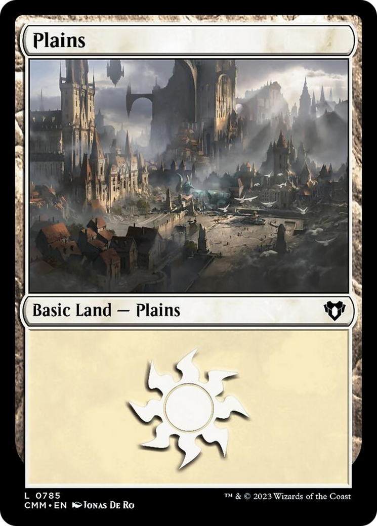 Plains (785) [Commander Masters] | Silver Goblin