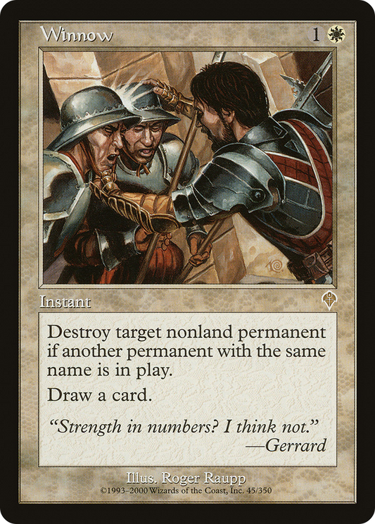 Winnow [Invasion] Foil