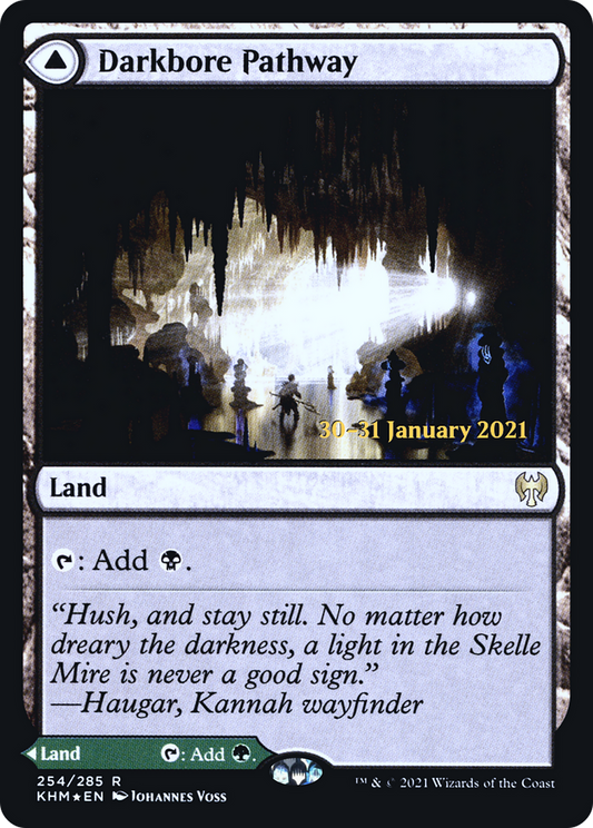 Darkbore Pathway // Slitherbore Pathway [Kaldheim Prerelease Promos]