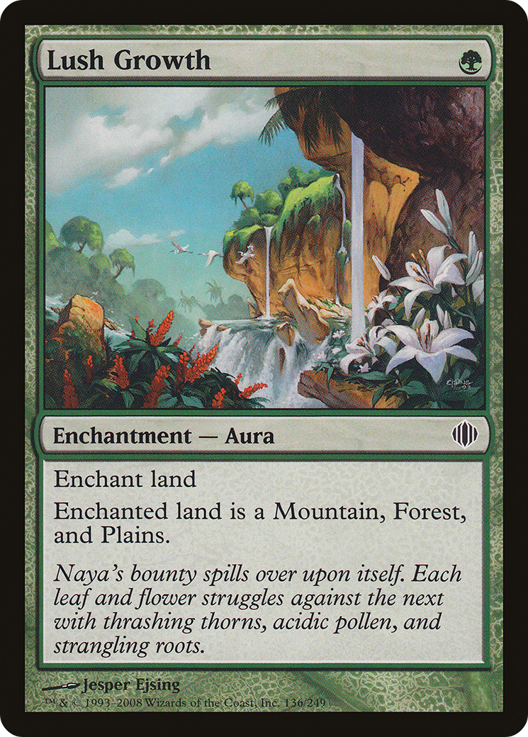 Lush Growth [Shards of Alara] Foil