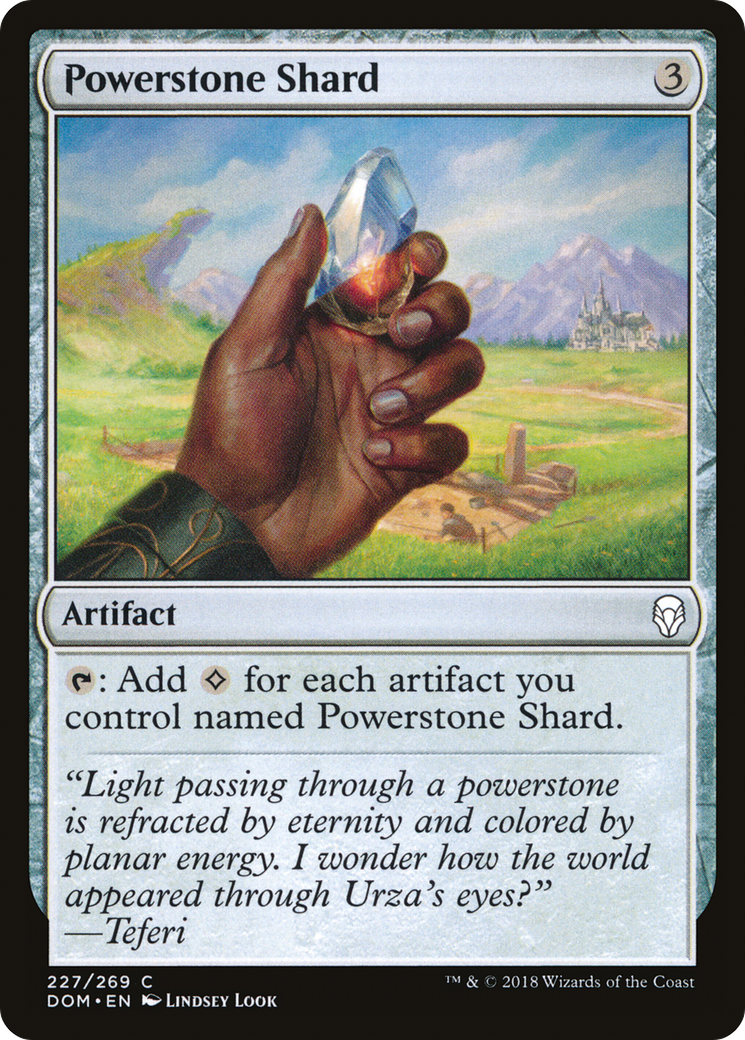 Powerstone Shard [Dominaria] | Silver Goblin