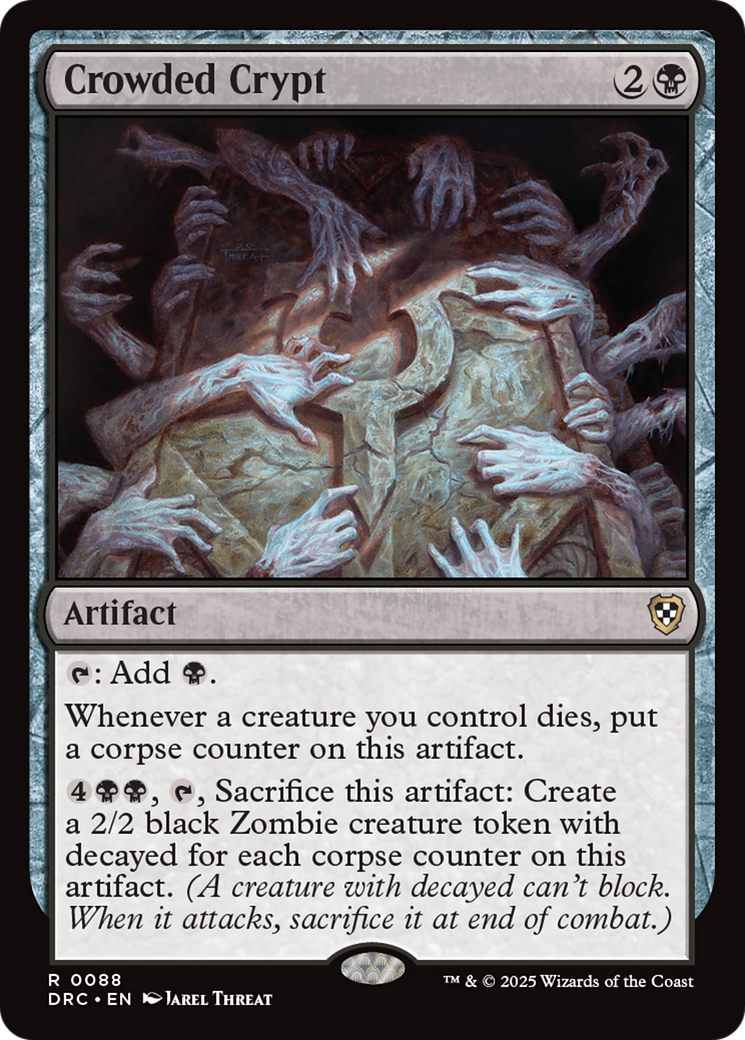 Crowded Crypt (088) - Commander: Aetherdrift