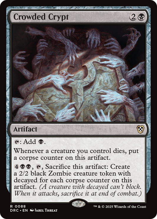 Crowded Crypt (088) - Commander: Aetherdrift