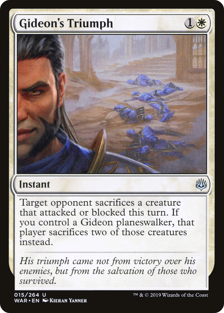 Gideon's Triumph [War of the Spark] Foil