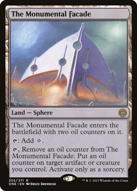 The Monumental Facade [Phyrexia: All Will Be One] Foil