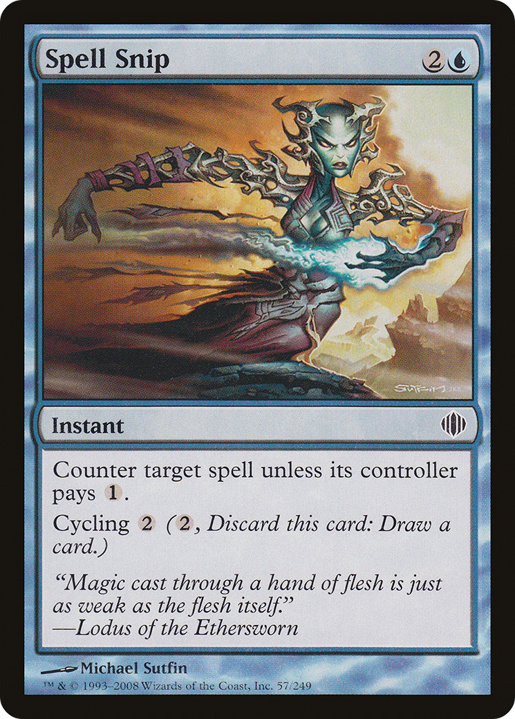 Spell Snip (057) Foil - Shards of Alara