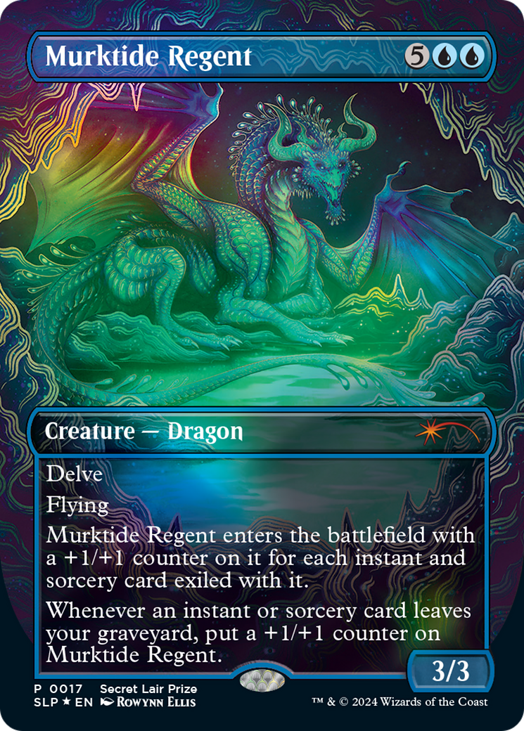 Murktide Regent(Borderless) Foil (017)