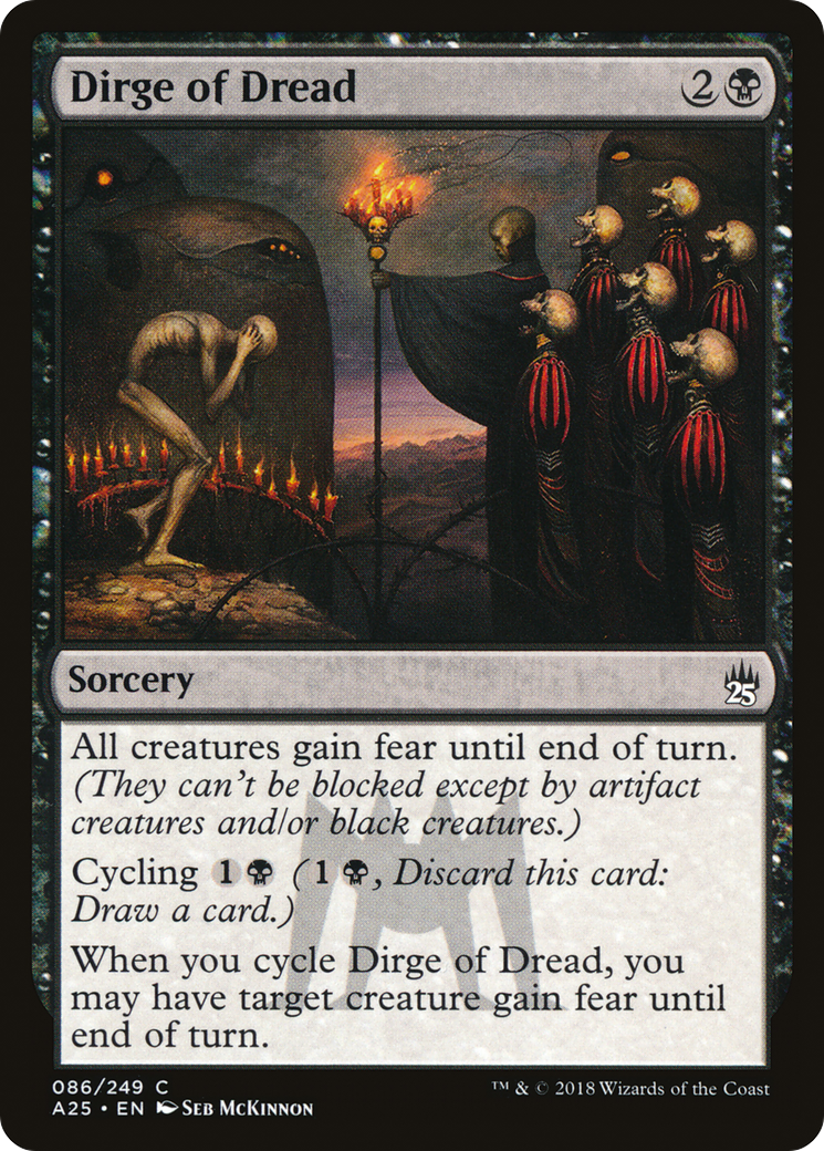 Dirge of Dread [Masters 25] Foil