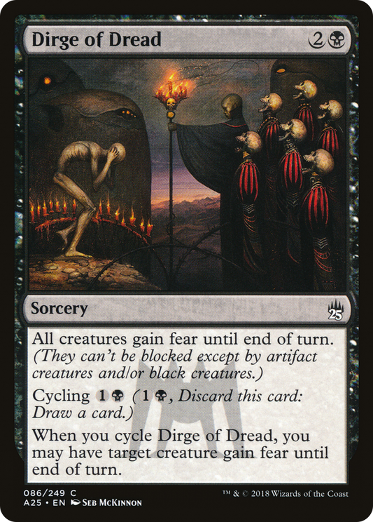 Dirge of Dread [Masters 25] Foil