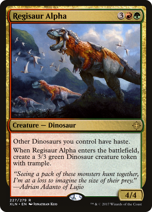 Regisaur Alpha [Ixalan] Foil