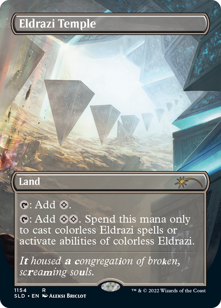Eldrazi Temple (Borderless) [Secret Lair Drop Series] | Silver Goblin