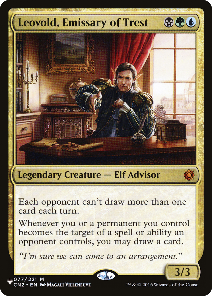 Leovold, Emissary of Trest [The List Reprints] | Silver Goblin