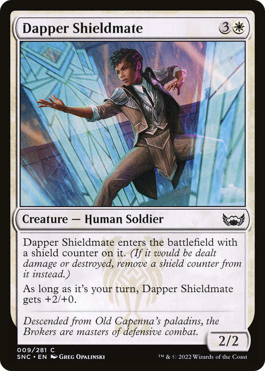 Dapper Shieldmate [Streets of New Capenna] Foil