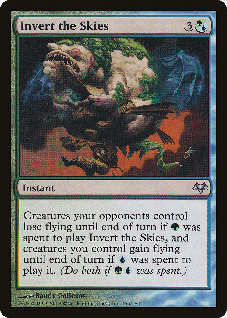 Invert the Skies (155) Foil - Eventide