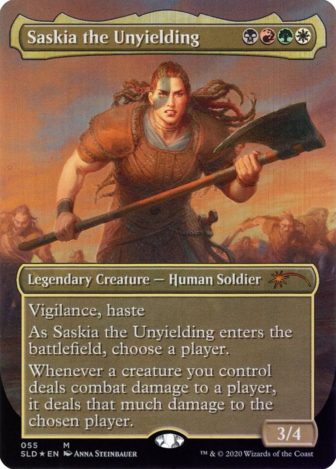 Saskia the Unyielding [Secret Lair Drop Series] | Silver Goblin