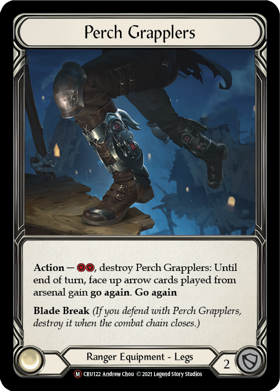 Perch Grapplers [U-CRU122] (Crucible of War Unlimited)  Unlimited Rainbow Foil | Silver Goblin