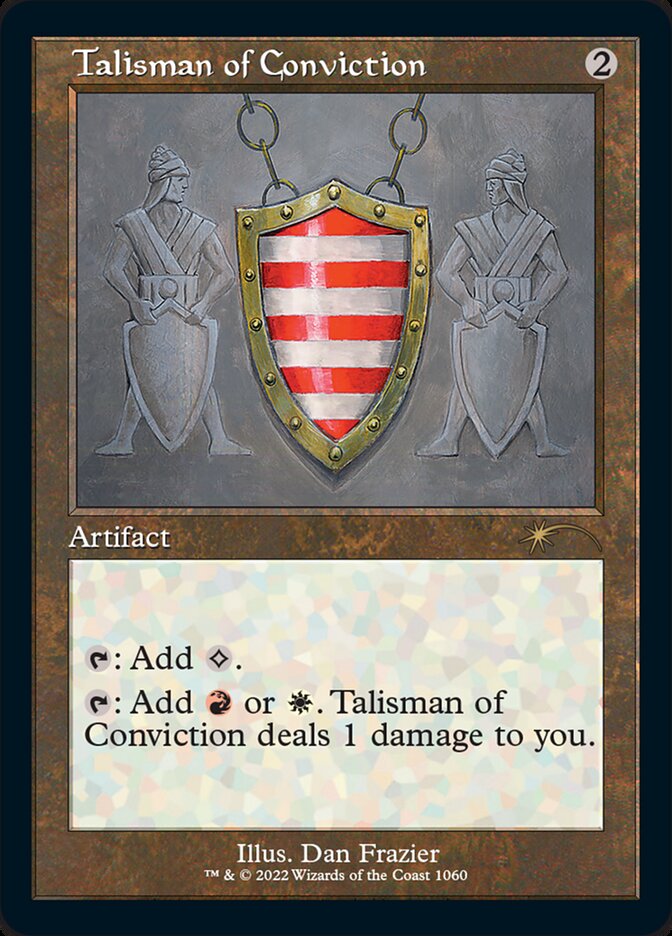 Talisman of Conviction [Secret Lair Drop Series] | Silver Goblin