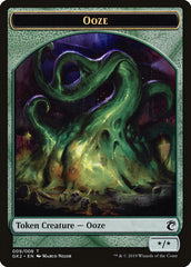 Ooze // Frog Lizard Double-Sided Token [Ravnica Allegiance Guild Kit Tokens] | Silver Goblin