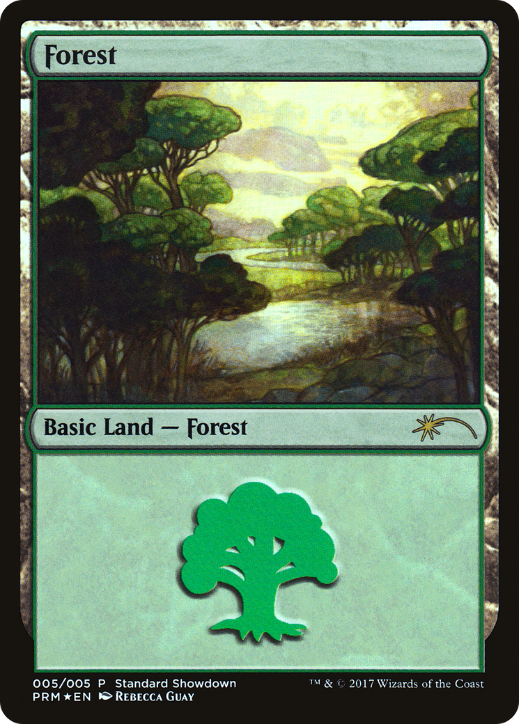 Forest (Rebecca Guay) [Standard Showdown Promos] | Silver Goblin