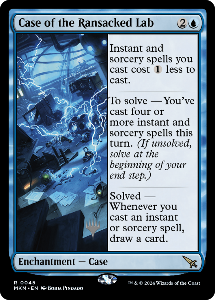 Case of the Ransacked Lab (Promo Pack) [Murders at Karlov Manor Promos] | Silver Goblin