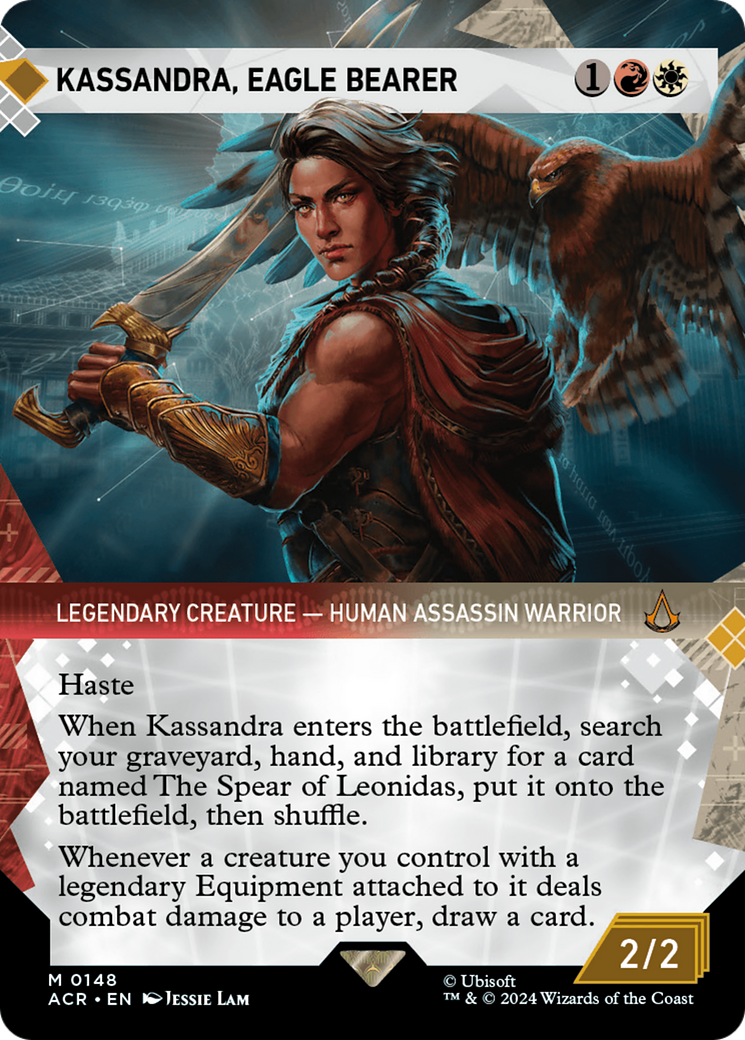 Kassandra, Eagle Bearer (Showcase) [Assassin's Creed] Foil