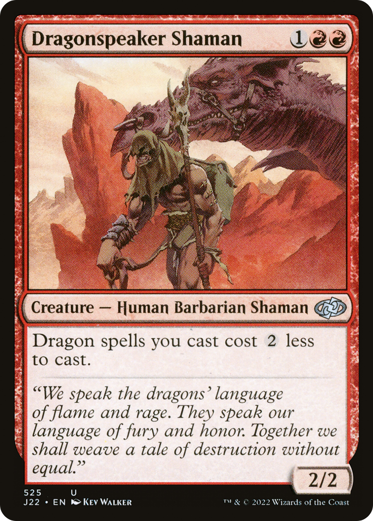 Dragonspeaker Shaman [Jumpstart 2022] | Silver Goblin