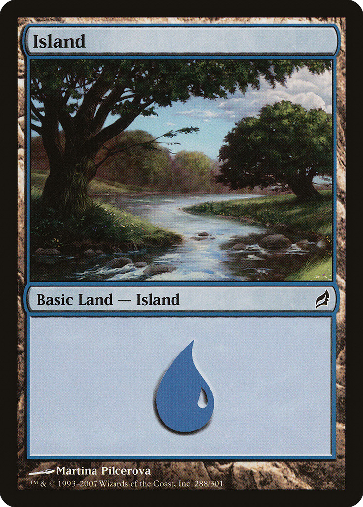 Island (288) [Lorwyn] Foil