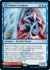 Torrent Sculptor // Flamethrower Sonata [Strixhaven: School of Mages Prerelease Promos] | Silver Goblin