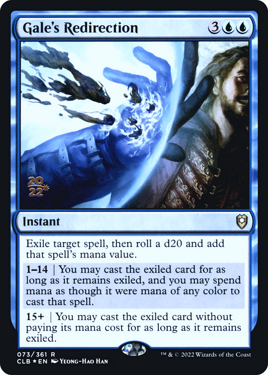Gale's Redirection (73S) Foil - Battle for Baldur's Gate Promos