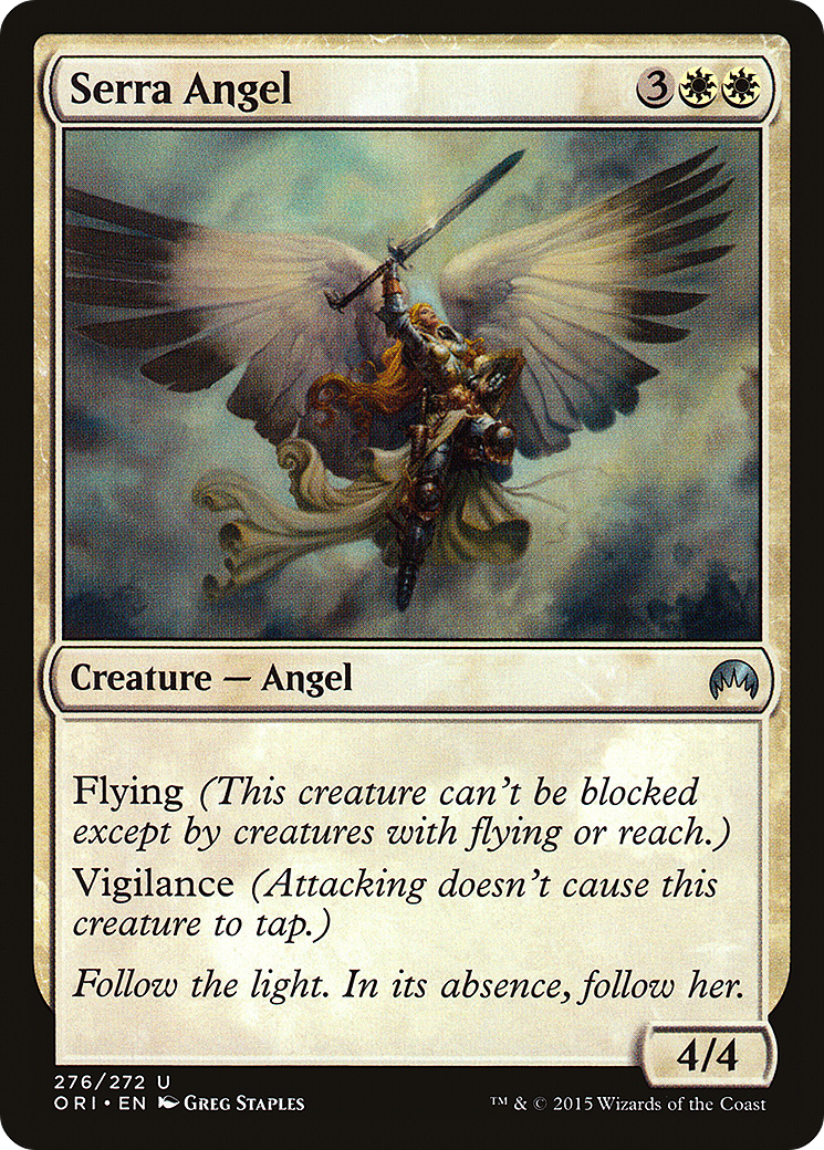 Serra Angel [Magic Origins] Foil