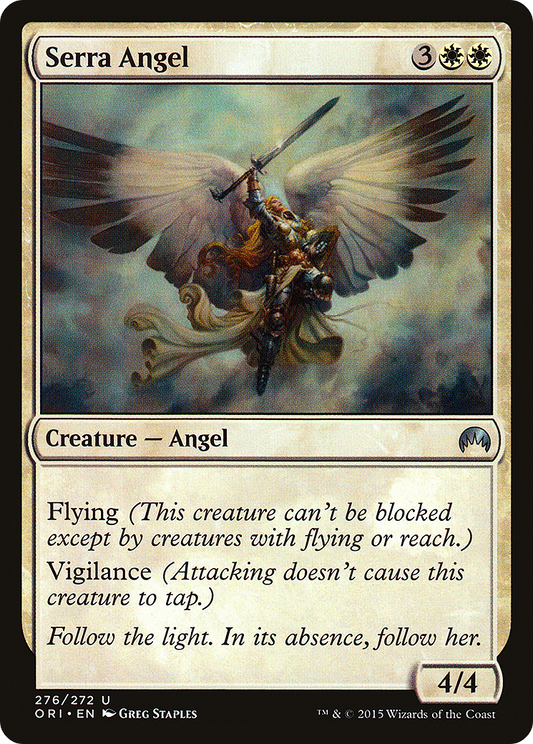 Serra Angel [Magic Origins] Foil