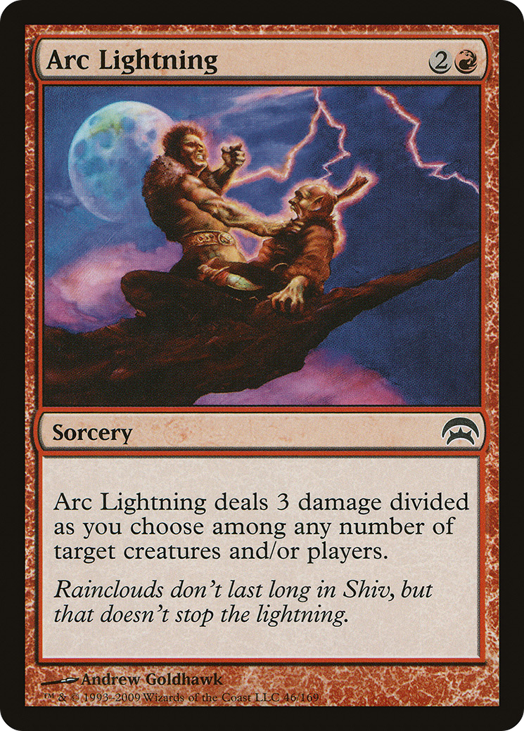 Arc Lightning [Planechase] | Silver Goblin