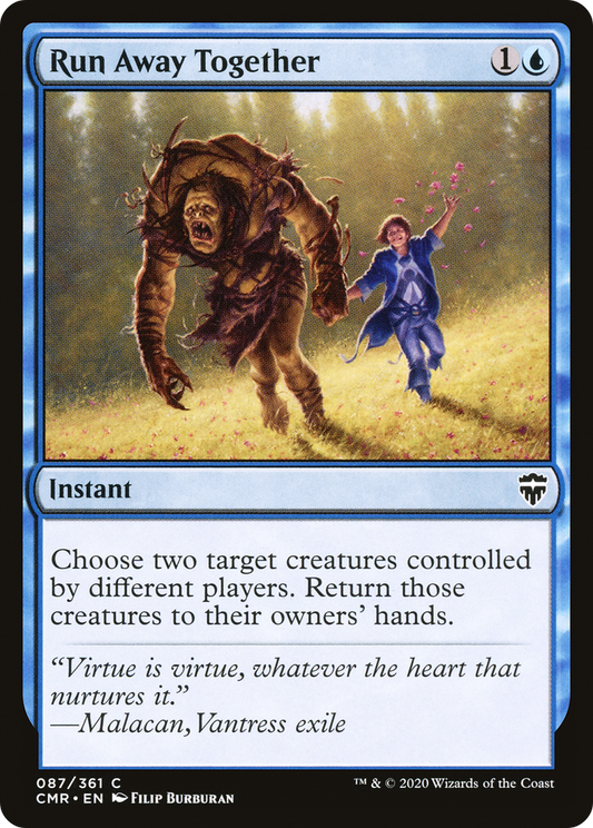 Run Away Together [Commander Legends] Foil
