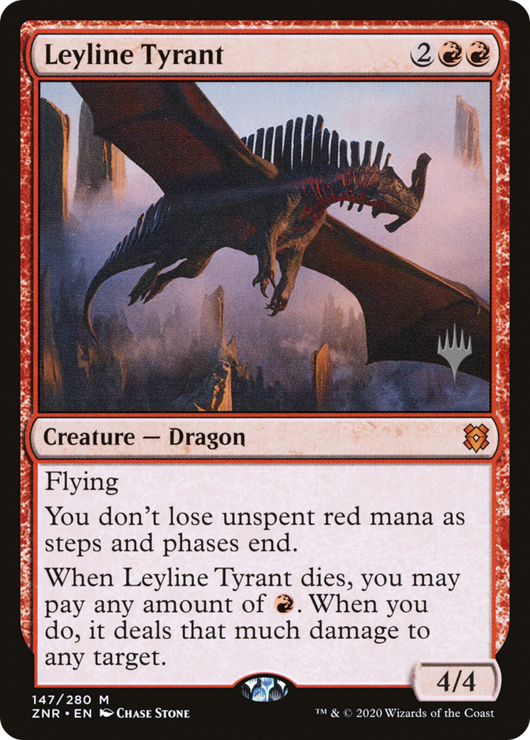 Leyline Tyrant (Promo Pack) [Zendikar Rising Promos] Foil