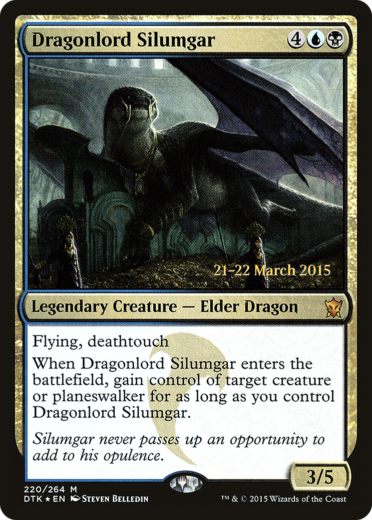 Dragonlord Silumgar [Dragons of Tarkir Prerelease Promos]