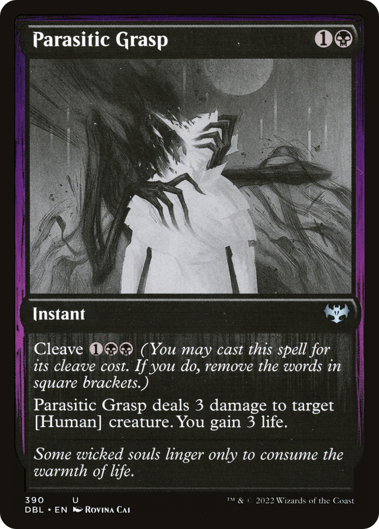 Parasitic Grasp (390) Foil - Innistrad: Double Feature