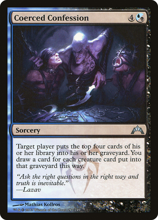 Coerced Confession [Gatecrash] Foil