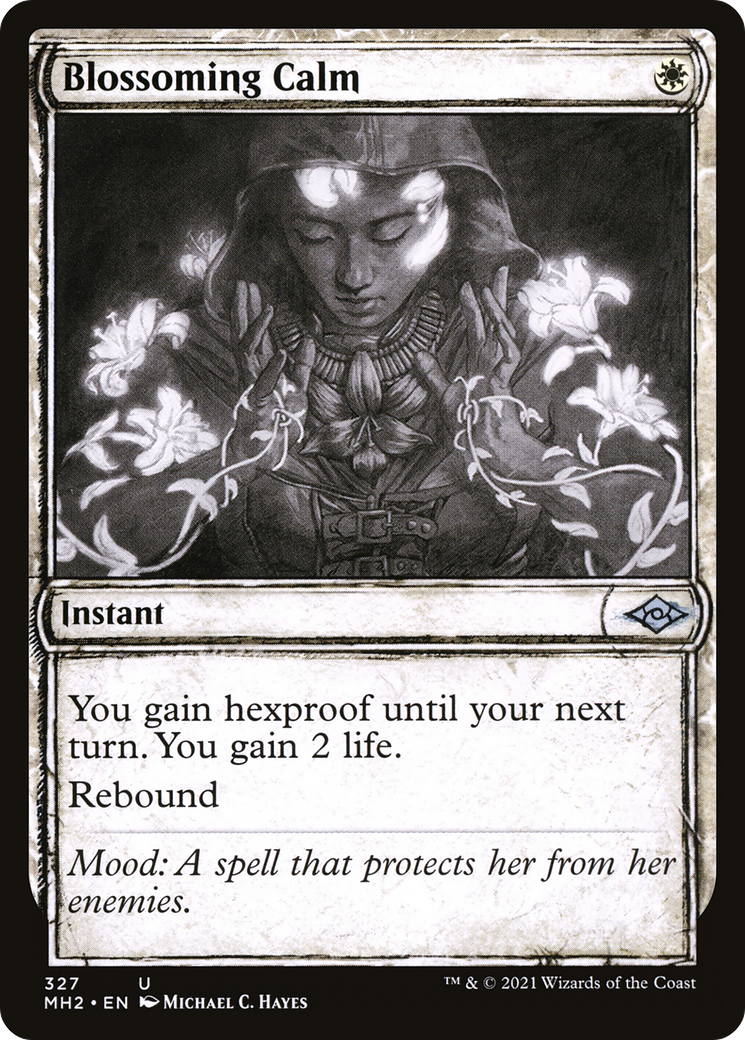Blossoming Calm (Sketch) [Modern Horizons 2] Foil