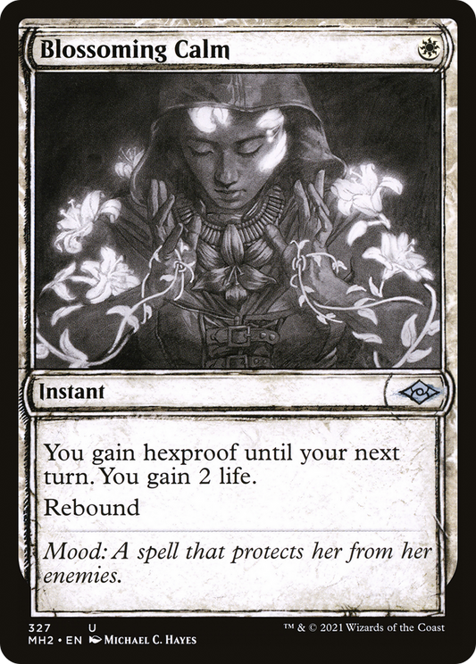 Blossoming Calm (Sketch) [Modern Horizons 2] Foil