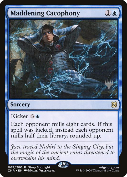 Maddening Cacophony (Promo Pack) [Zendikar Rising Promos] Foil