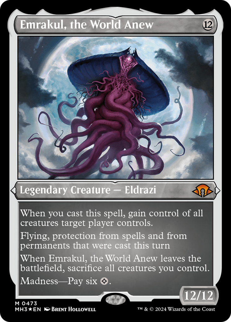 Emrakul, the World Anew (Foil Etched) [Modern Horizons 3] | Silver Goblin
