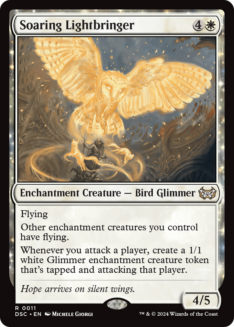 Soaring Lightbringer [Duskmourn: House of Horror Commander] | Silver Goblin