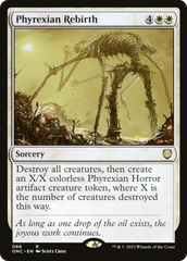 Phyrexian Rebirth [Phyrexia: All Will Be One Commander] | Silver Goblin