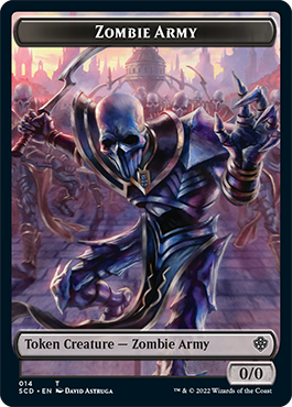 Zombie Army Double-Sided Token [Starter Commander Decks] | Silver Goblin