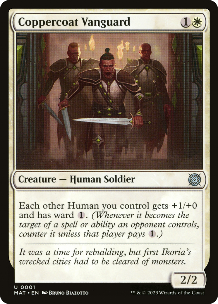 Coppercoat Vanguard [March of the Machine: The Aftermath] Foil